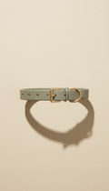 Pebble Grey Collar In Soft Webbing