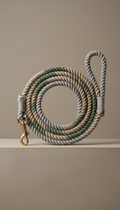 Hand-Woven Sage Green Leash