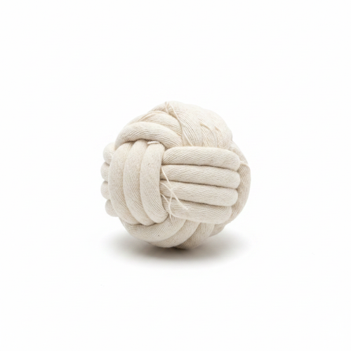 Cotton rope ball