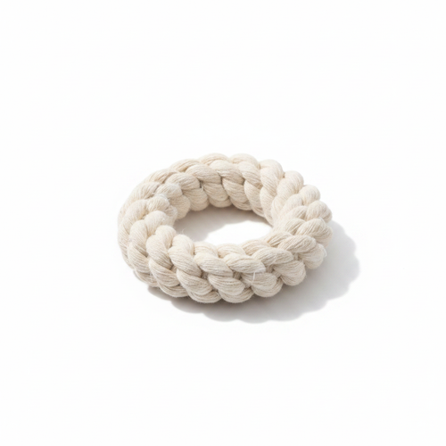 Cotton rope ring